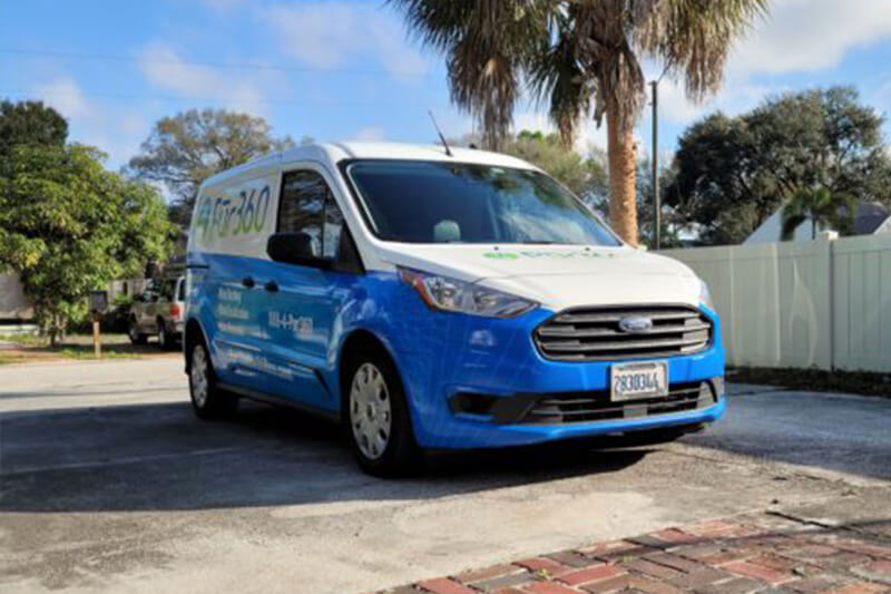 Pur360 Service Van in Miami